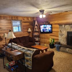 Hunting trip cabin